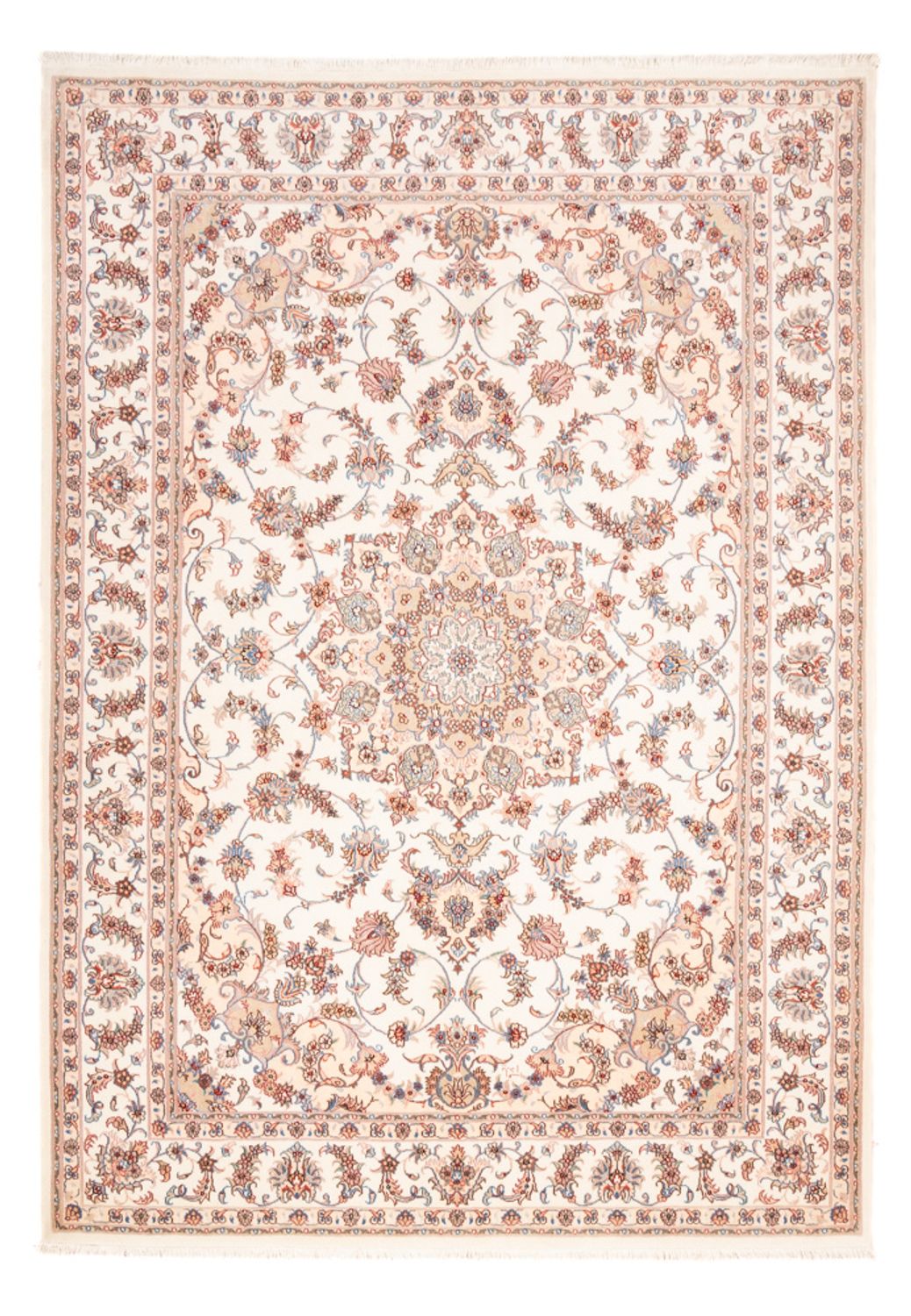 Alfombra Persa - Tabriz - Real - 240 x 172 cm - crema