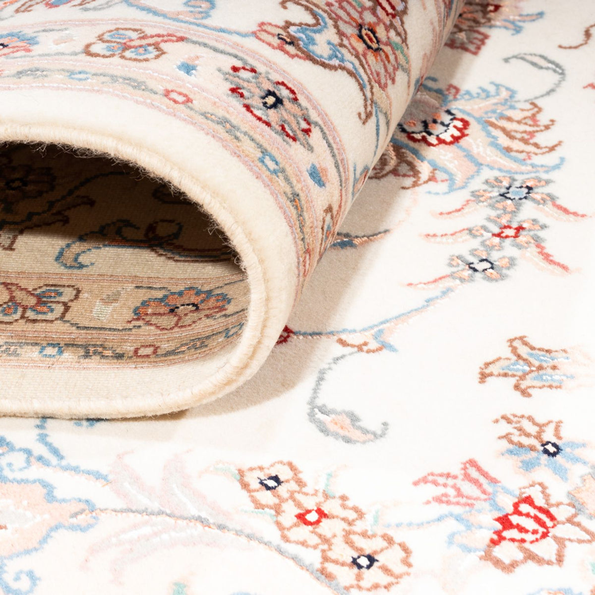 Alfombra Persa - Tabriz - Real - 240 x 172 cm - crema