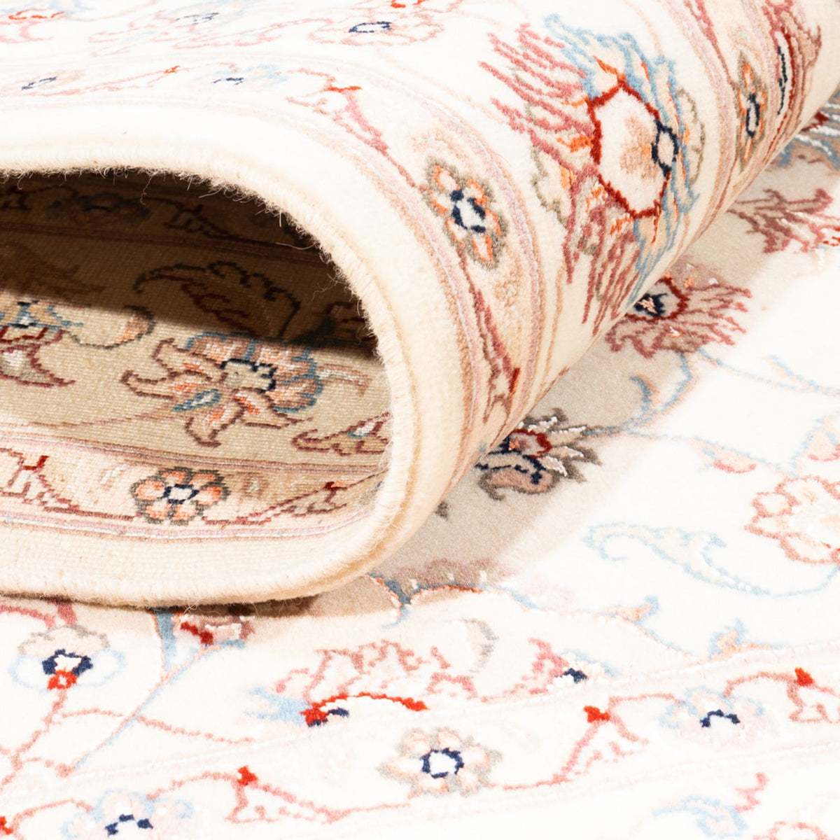 Alfombra persa - Tabriz - 178 x 118 cm - crema