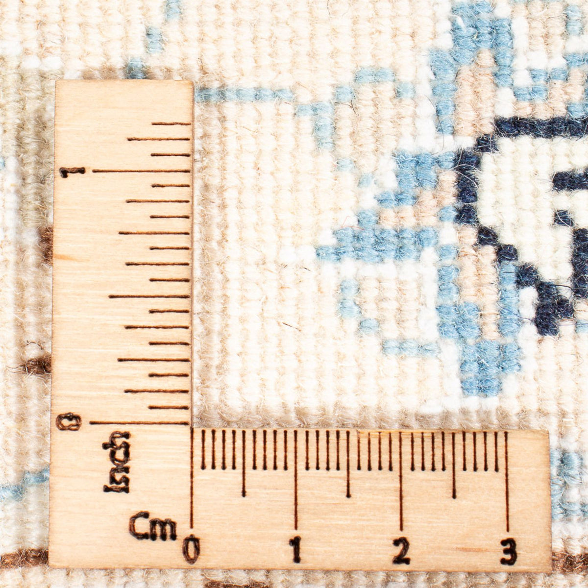 Alfombra Persa - Nain - Prima - 138 x 82 cm - azul oscuro