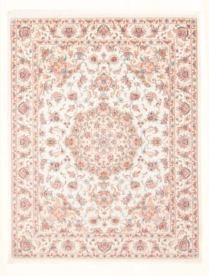 Alfombra Persa - Tabriz - Real - 188 x 150 cm - crema
