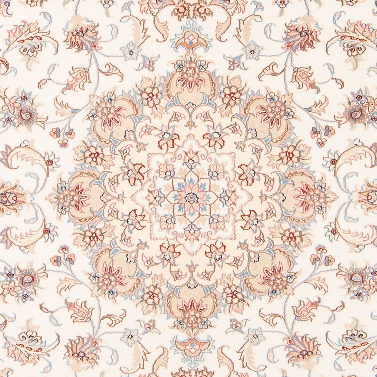 Alfombra Persa - Tabriz - Real - 188 x 150 cm - crema