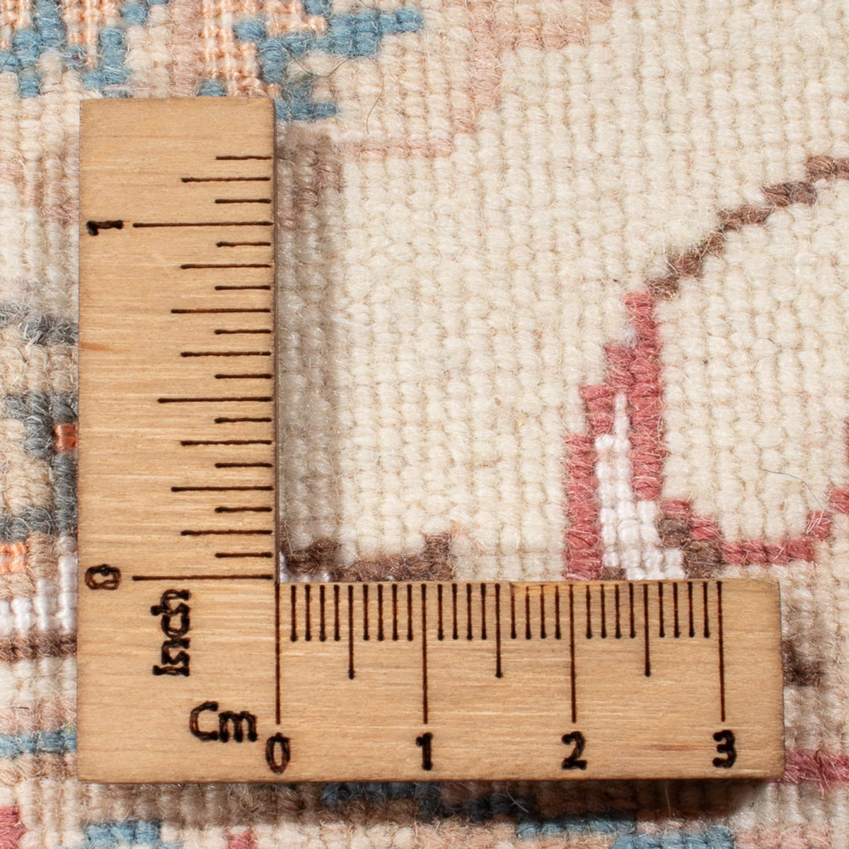 Alfombra Persa - Tabriz - Real redondo  - 197 x 194 cm - crema