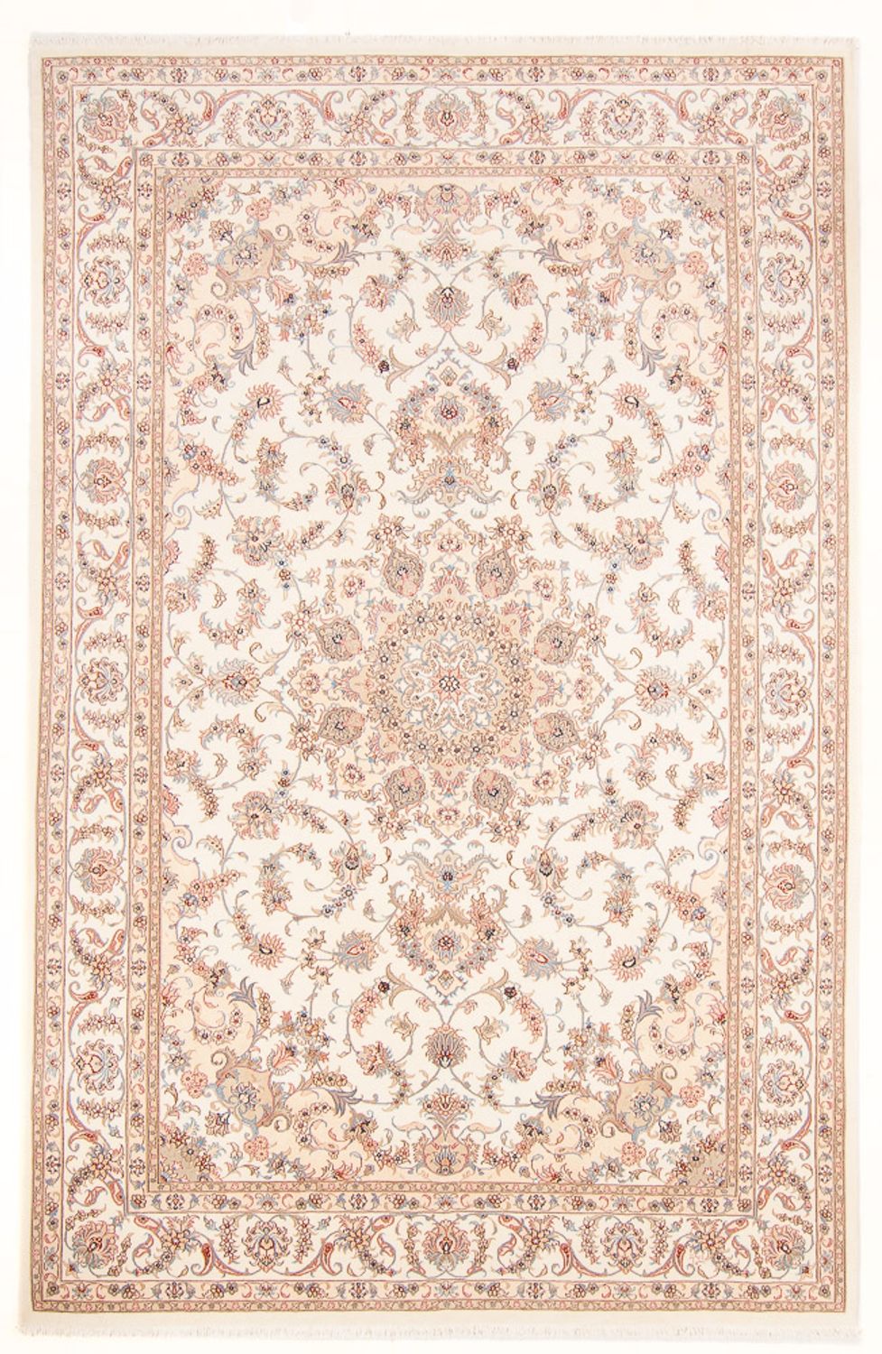 Alfombra Persa - Tabriz - Real - 305 x 198 cm - crema
