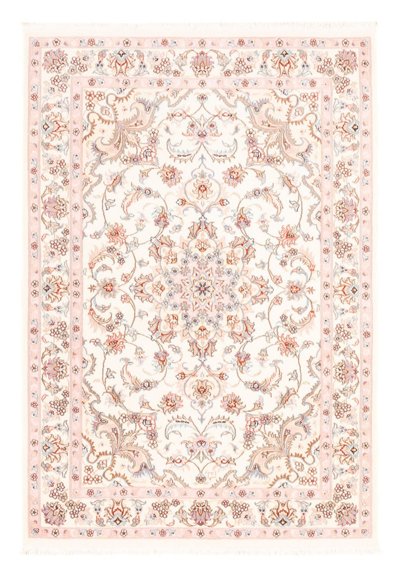 Alfombra persa - Tabriz - 157 x 108 cm - crema