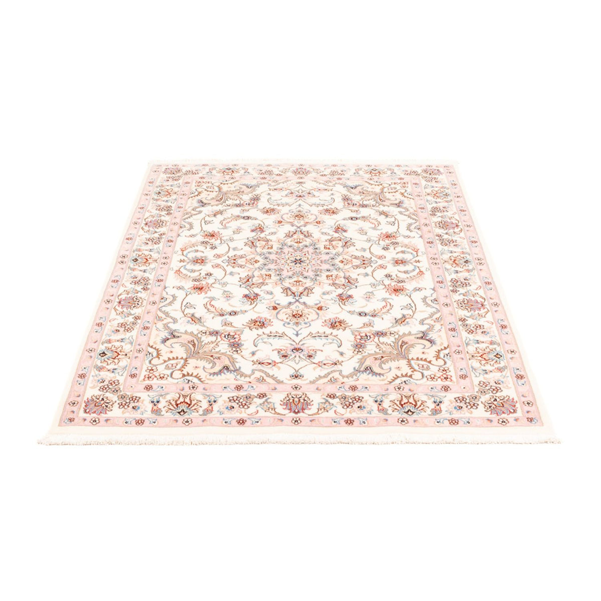Alfombra persa - Tabriz - 157 x 108 cm - crema