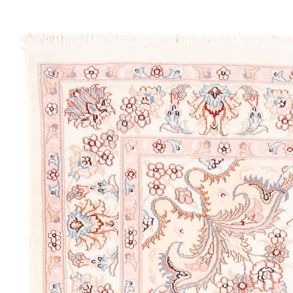 Alfombra persa - Tabriz - 154 x 108 cm - crema