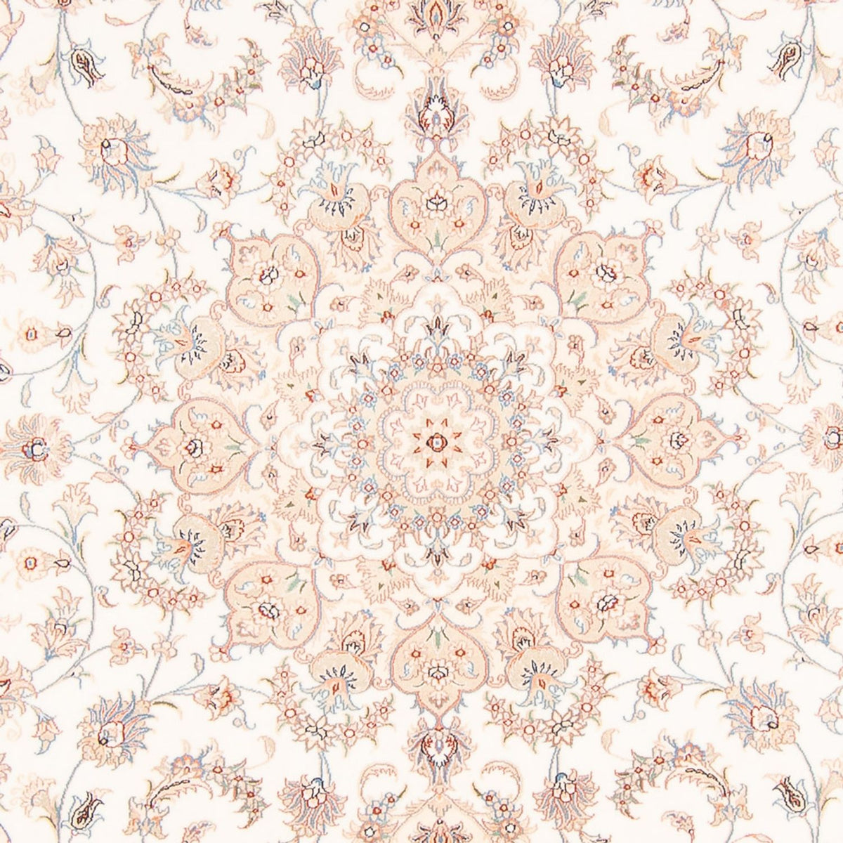 Alfombra Persa - Tabriz - Real - 268 x 227 cm - crema