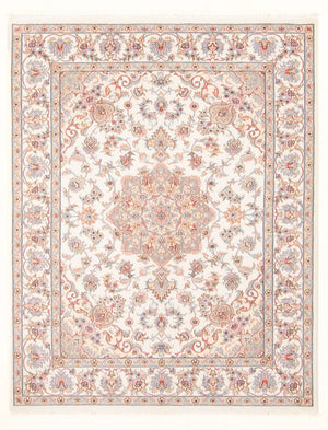 Alfombra Persa - Tabriz - Real - 198 x 152 cm - crema
