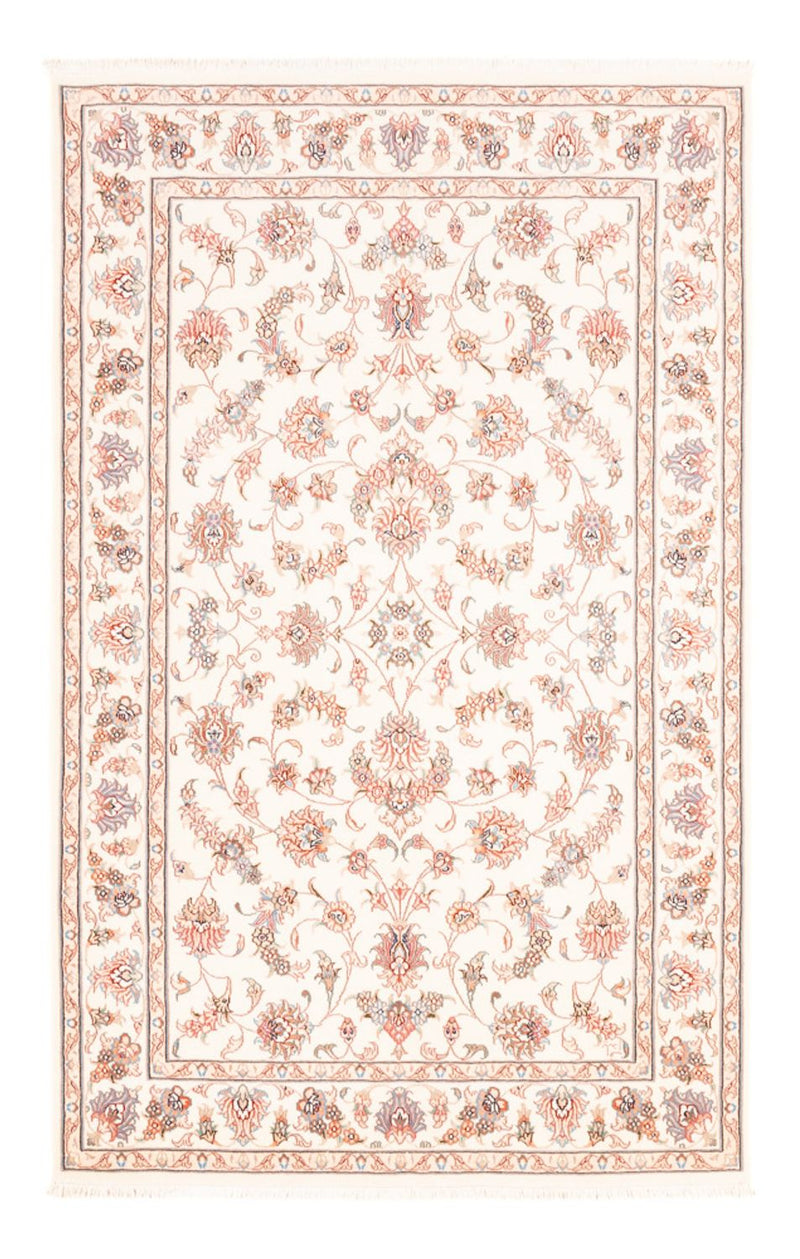 Alfombra persa - Tabriz - 175 x 115 cm - crema