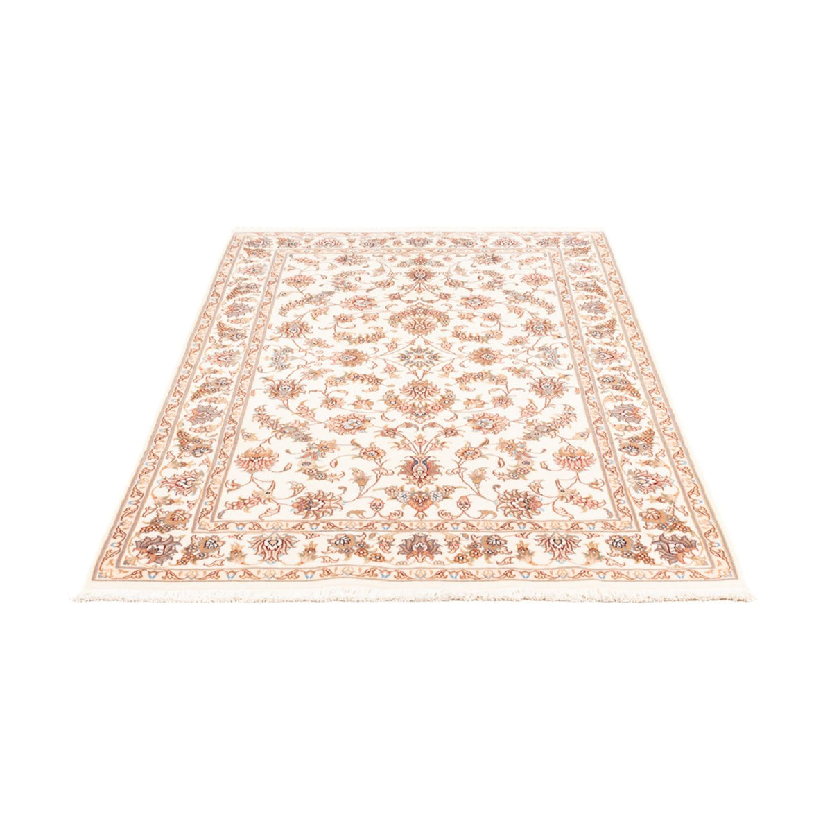 Alfombra persa - Tabriz - 175 x 115 cm - crema