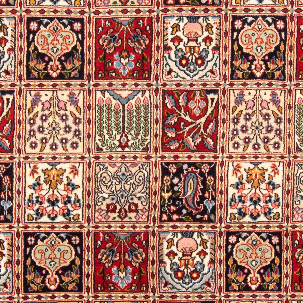 Alfombra persa - Clásica - 198 x 144 cm - multicolor