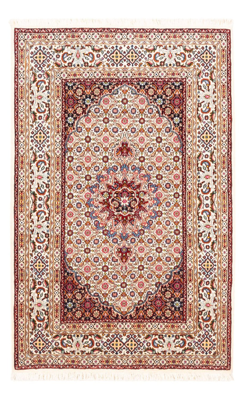 Alfombra persa - Clásica - 149 x 100 cm - crema