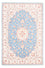 Alfombra Persa - Tabriz - Real - 244 x 168 cm - azul claro