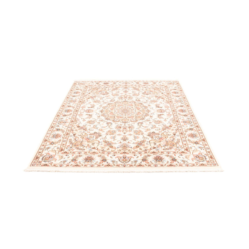 Alfombra persa - Tabriz - 195 x 150 cm - crema