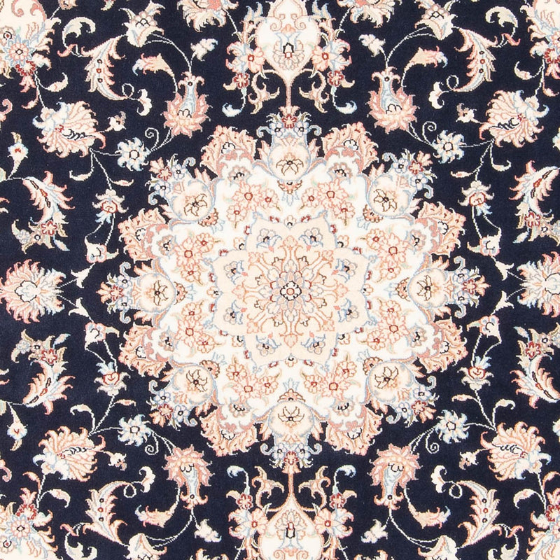 Alfombra Persa - Tabriz - Real - 200 x 149 cm - azul oscuro