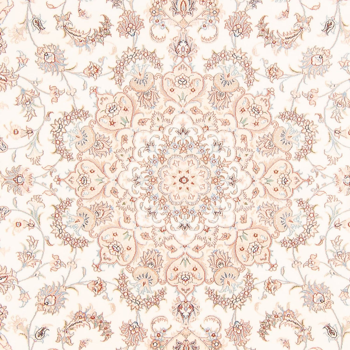 Alfombra Persa - Tabriz - Real - 259 x 224 cm - crema