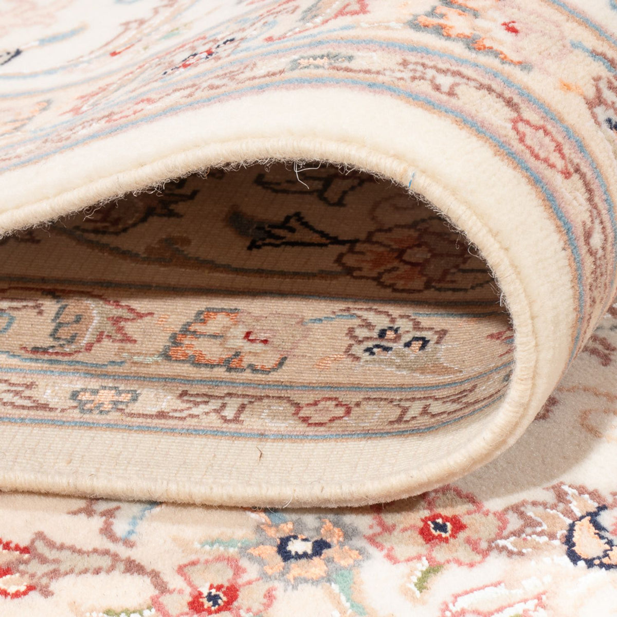 Alfombra Persa - Tabriz - Real - 259 x 224 cm - crema