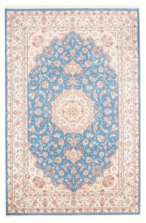 Alfombra Persa - Tabriz - Real - 300 x 200 cm - azul claro