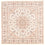 Alfombra Persa - Tabriz - Real cuadrado - 208 x 197 cm - crema