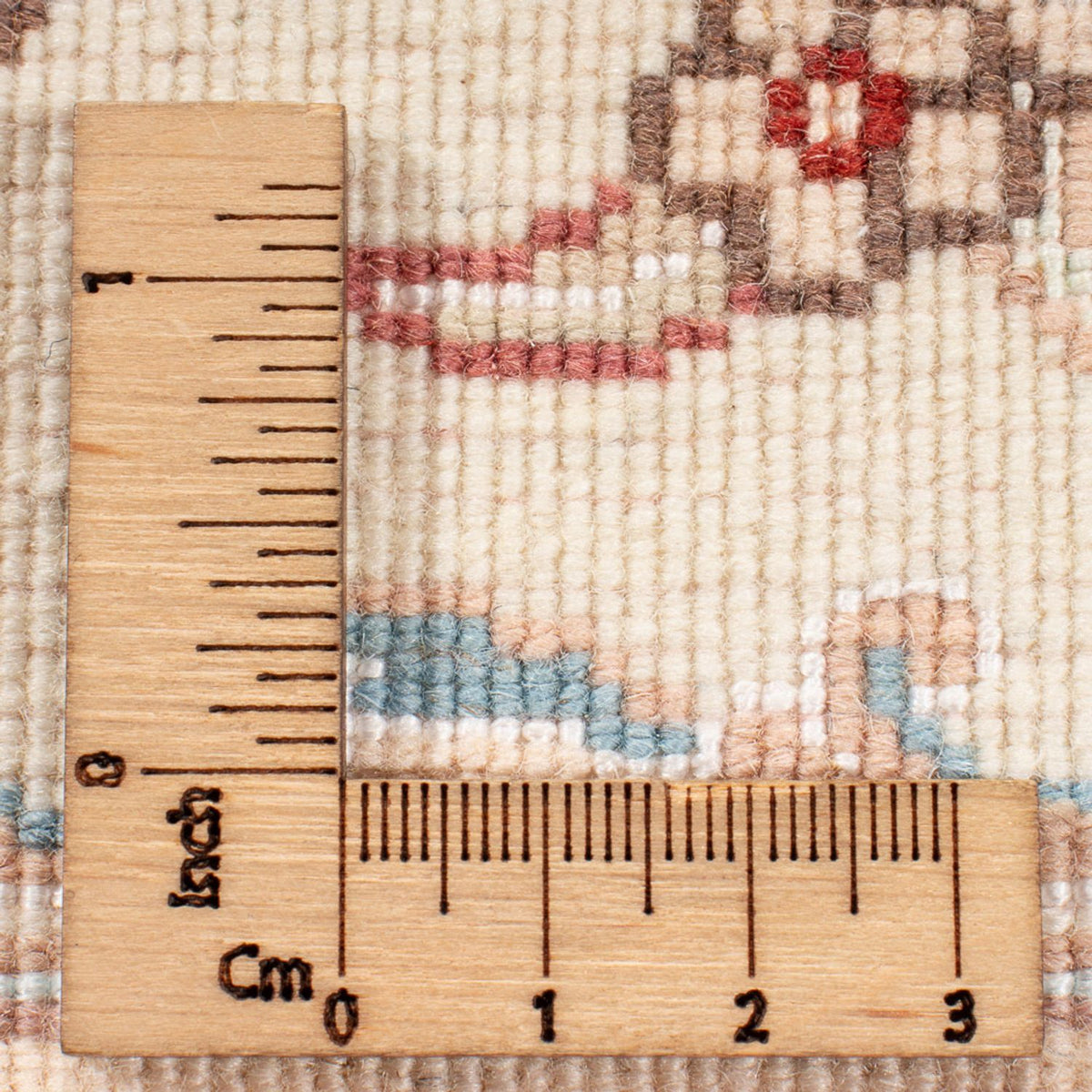 Alfombra Persa - Tabriz - Real cuadrado  - 208 x 197 cm - crema