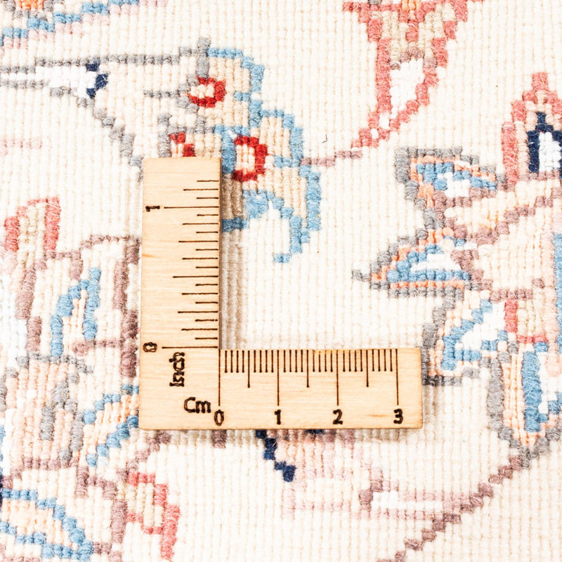 Alfombra persa - Tabriz redondo  - 152 x 146 cm - crema