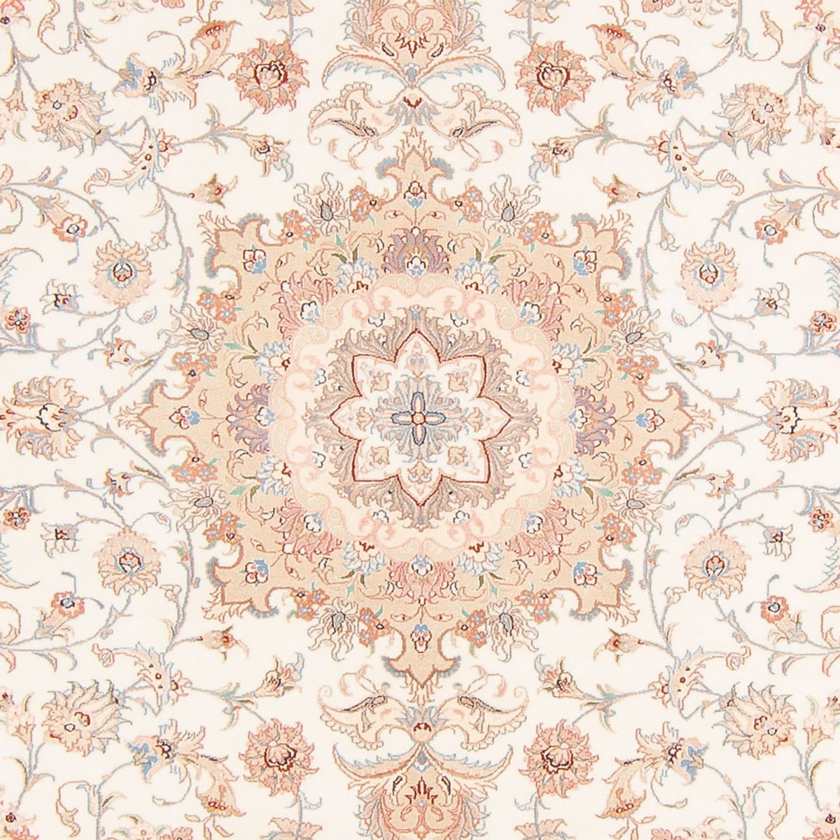 Alfombra Persa - Tabriz - Real - 252 x 200 cm - crema