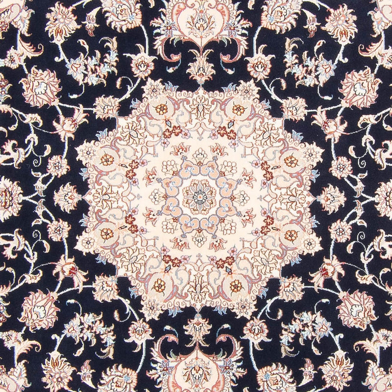 Alfombra Persa - Tabriz - Real - 250 x 198 cm - azul oscuro