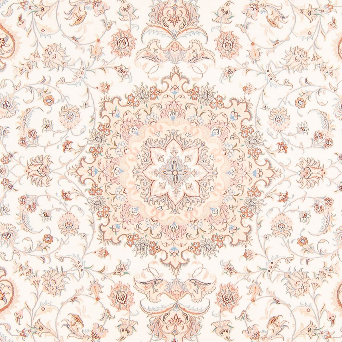 Alfombra Persa - Tabriz - Real - 305 x 198 cm - crema