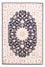 Alfombra Persa - Tabriz - Real - 233 x 168 cm - azul oscuro