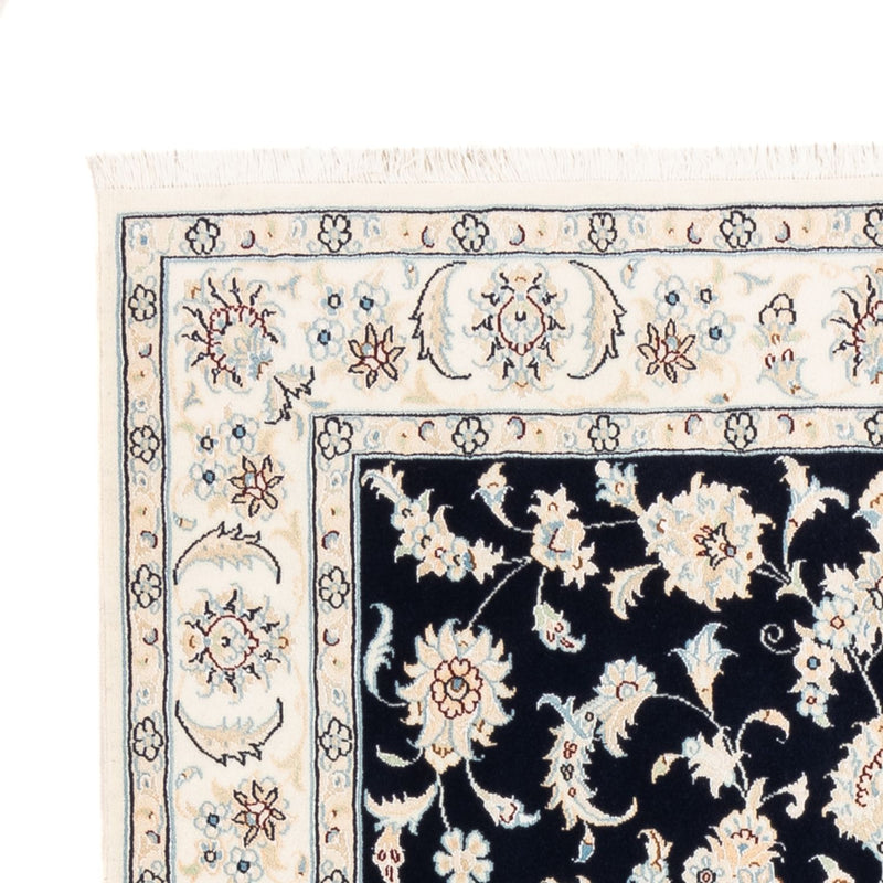 Alfombra Persa - Nain - Prima - 182 x 120 cm - azul oscuro