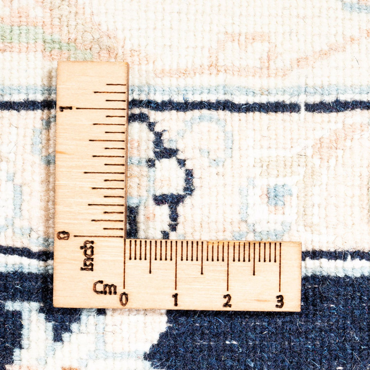 Alfombra Persa - Nain - Prima - 182 x 120 cm - azul oscuro