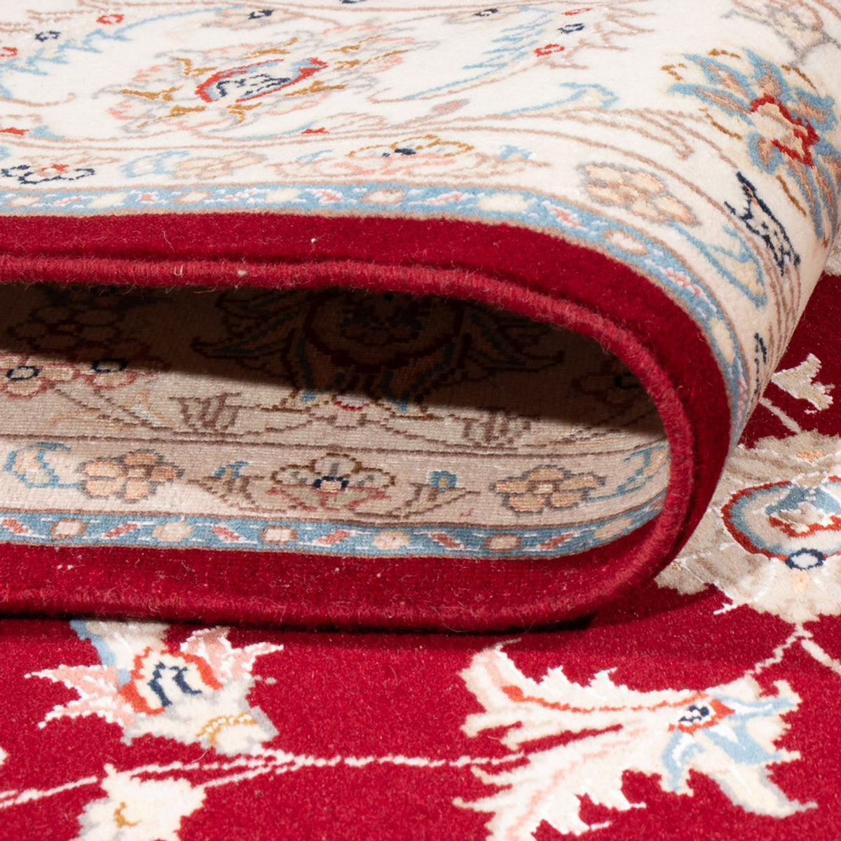 Alfombra Persa - Tabriz - Real - 200 x 150 cm - rojo