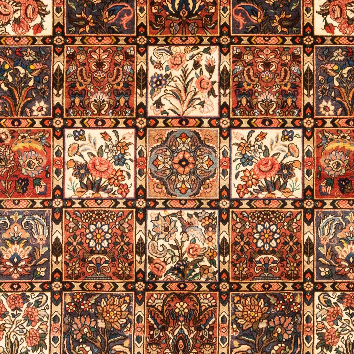 Alfombra persa - Nómada - 305 x 210 cm - beige oscuro
