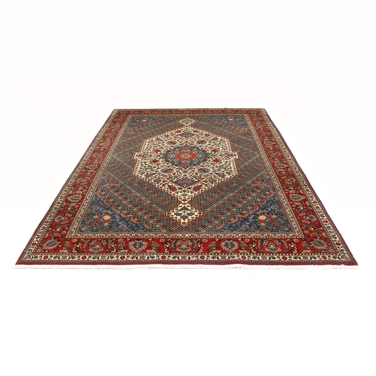 Alfombra persa - Nómada - 315 x 200 cm - azul oscuro