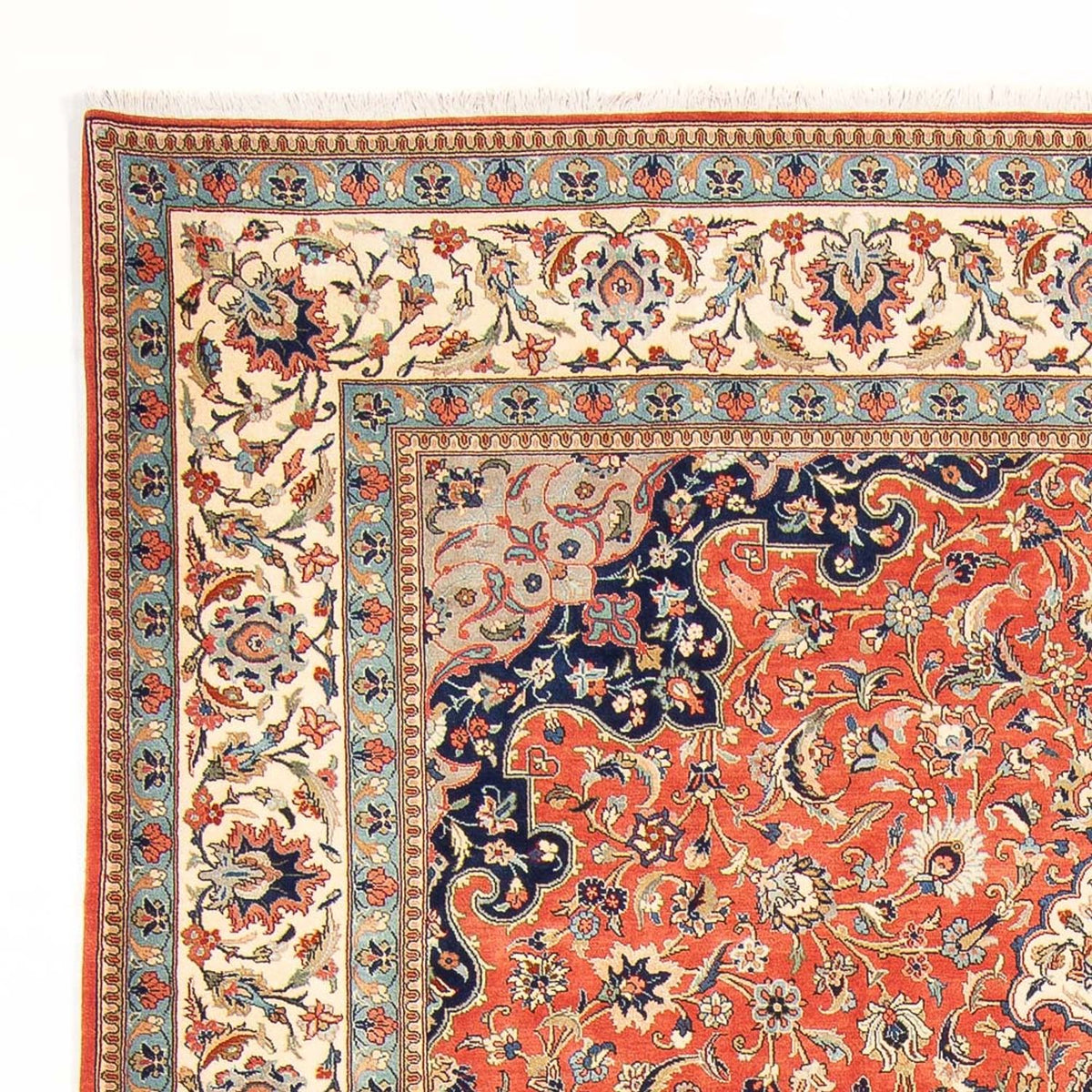 Alfombra persa - Ghom - 317 x 220 cm - rojo