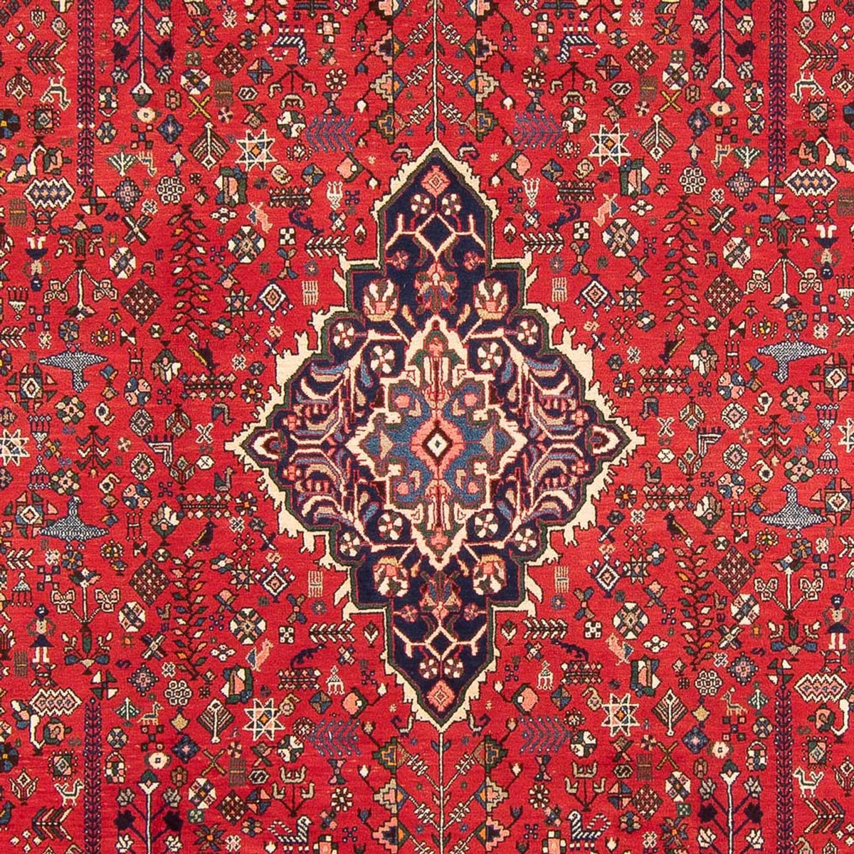 Alfombra persa - Nómada - 310 x 207 cm - rojo