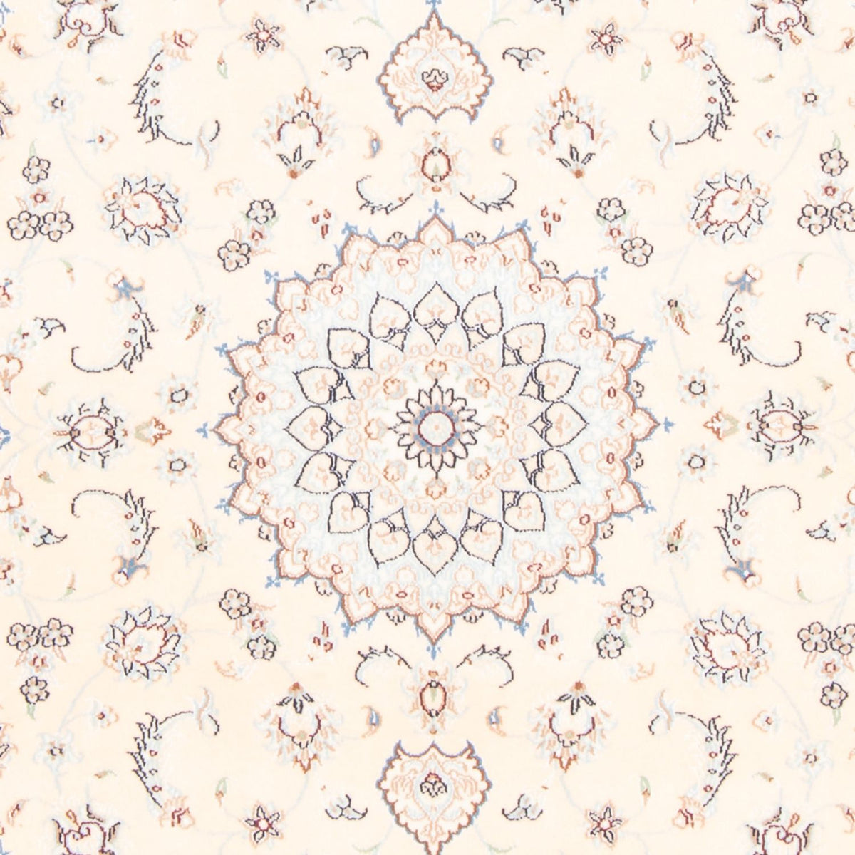 Alfombra Persa - Nain - Real - 172 x 118 cm - crema