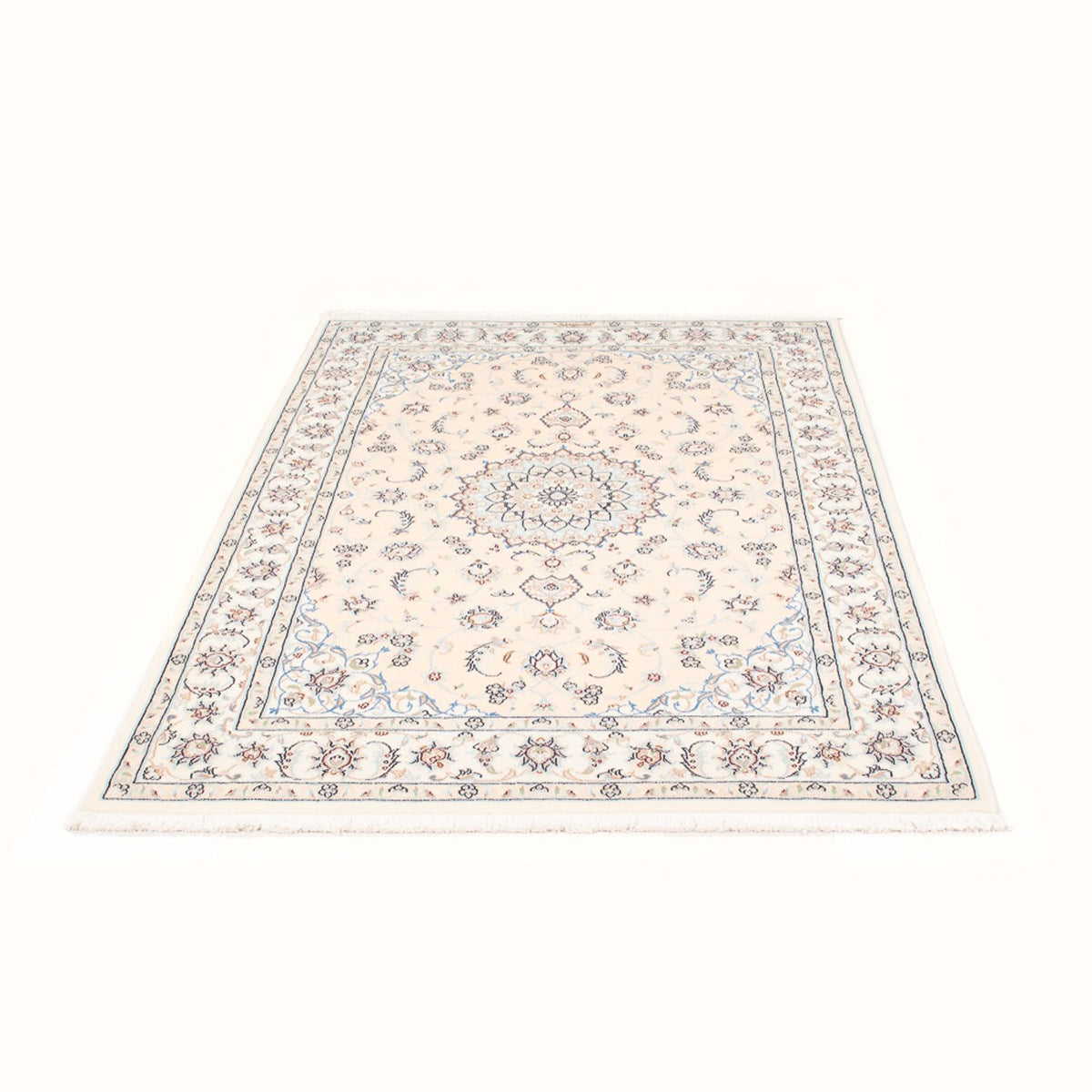 Alfombra Persa - Nain - Real - 172 x 118 cm - crema