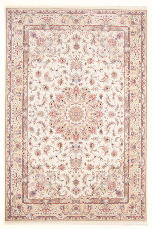Alfombra Persa - Tabriz - Real - 297 x 198 cm - crema