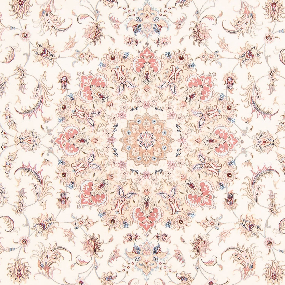 Alfombra Persa - Tabriz - Real - 297 x 198 cm - crema