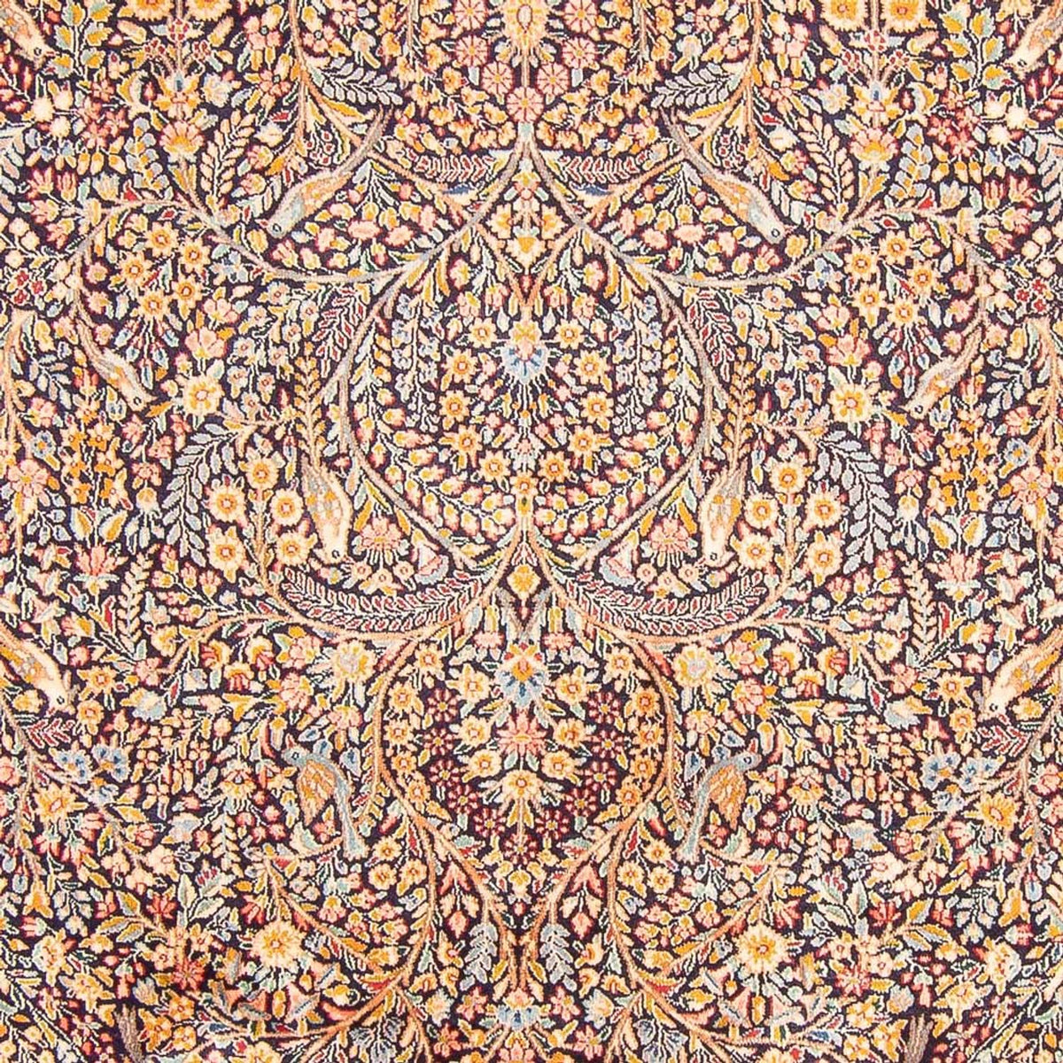 Alfombra persa - Clásica - 295 x 195 cm - azul oscuro