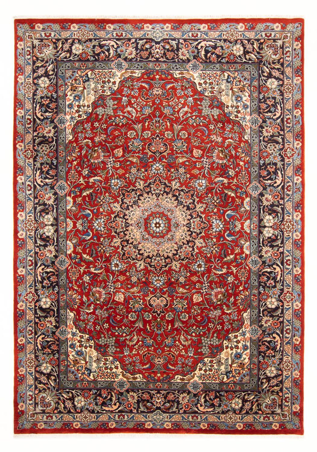Alfombra persa - Clásica - 286 x 196 cm - rojo