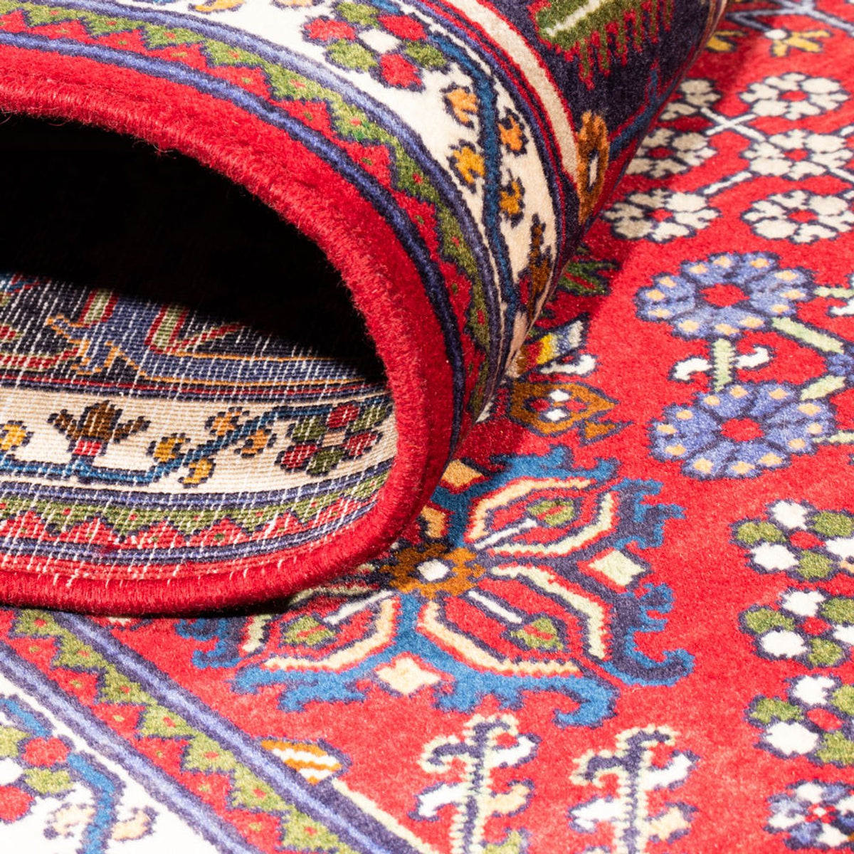 Alfombra persa - Clásica - 258 x 168 cm - rojo