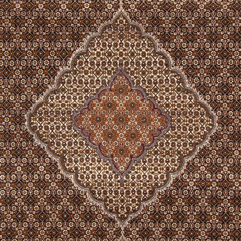 Alfombra Persa - Tabriz - Real - 300 x 206 cm - azul oscuro