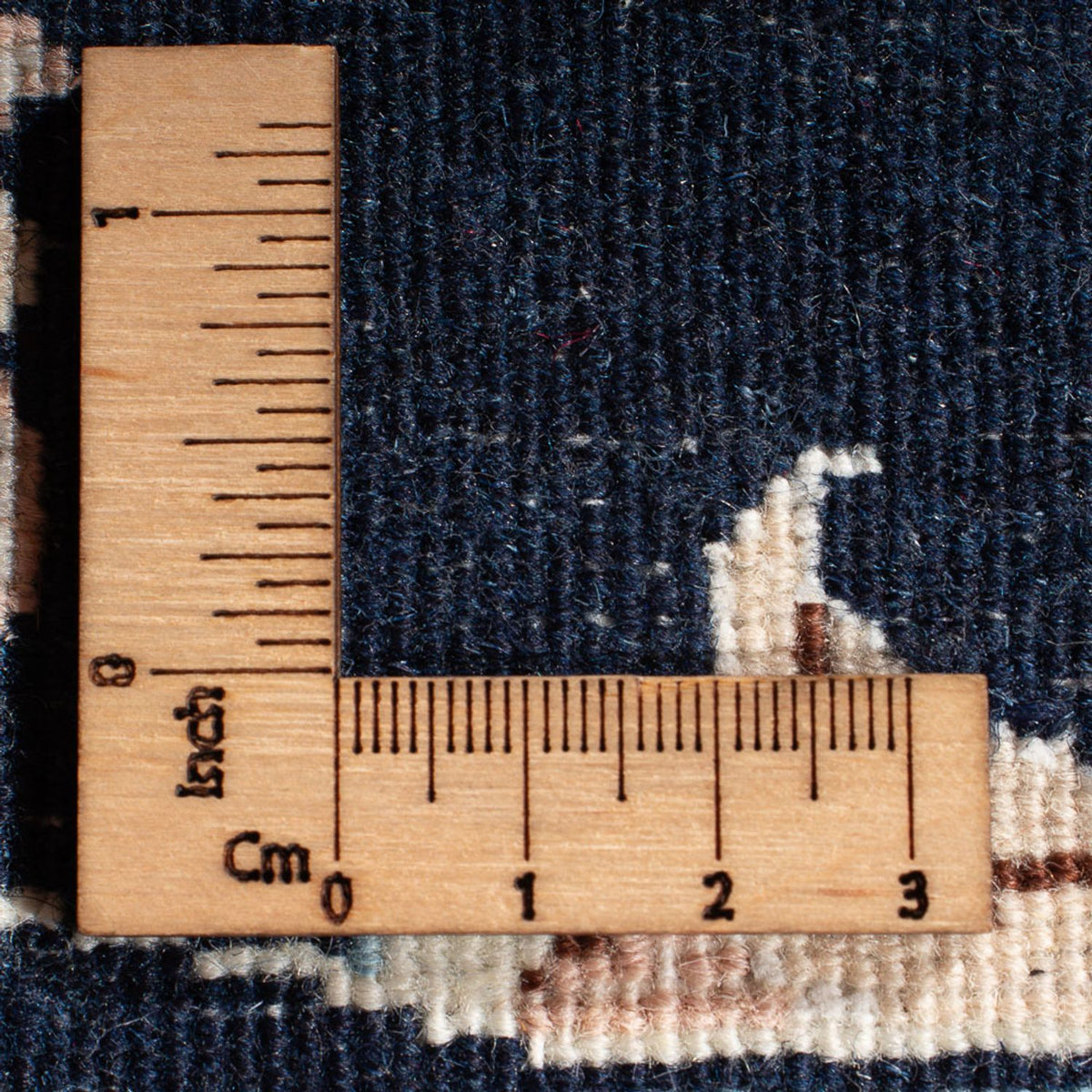 Alfombra Persa - Nain - Prima - 115 x 80 cm - azul oscuro