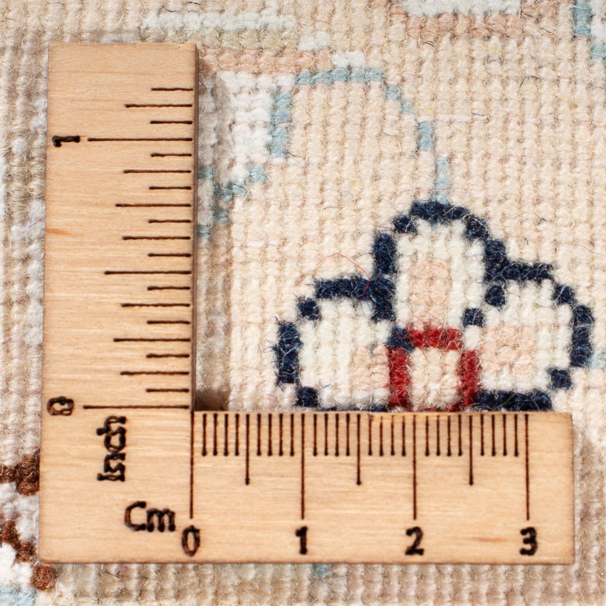 Alfombra Persa - Nain - Prima - 117 x 81 cm - azul oscuro