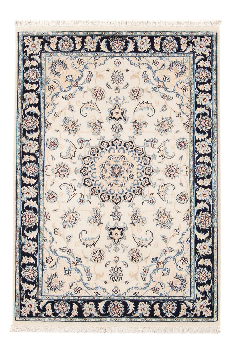 Alfombra Persa - Nain - Prima - 120 x 81 cm - crema