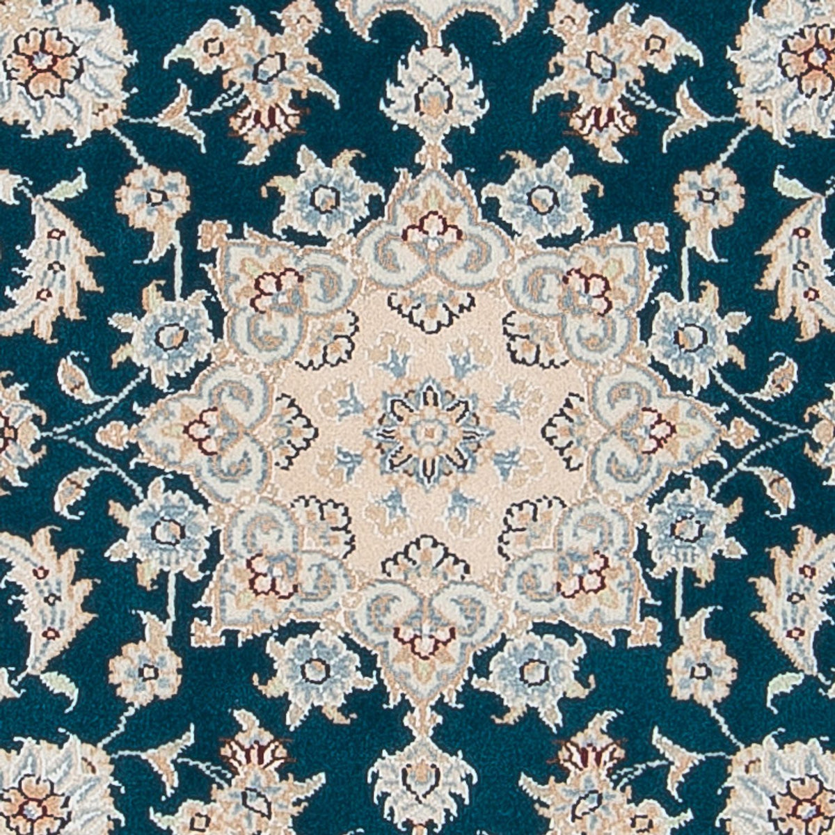 Alfombra Persa - Nain - Prima - 120 x 81 cm - verde oscuro