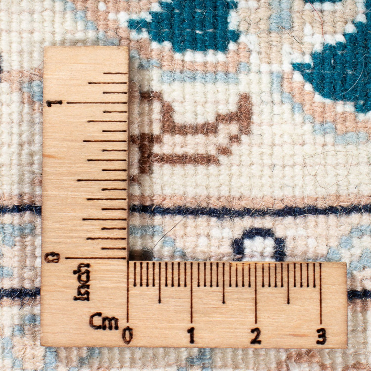 Alfombra Persa - Nain - Prima - 120 x 81 cm - verde oscuro